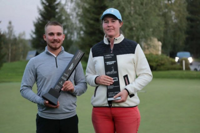 Егор Ерошенко и Нина Пегова завоевали титулы чемпионов Московской области по гольфу